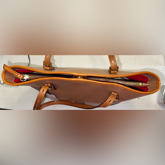 Dooney & Bourke Rachel Tote Tan MSRP $228 NWT Leather Shoulder Bag - Picture 9 of 11